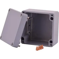 ALTR 12212081 GR - Aluminiumgehäuse Alster, 122 x 120 x 81 mm