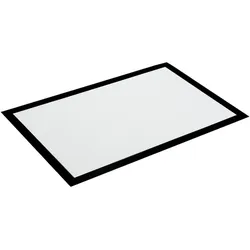 thermohauser Silikon-Backmatte Eco Line 58,5x38,5 cm, bis ca. +230 °C, wiederverwendbar, milchig-weiß