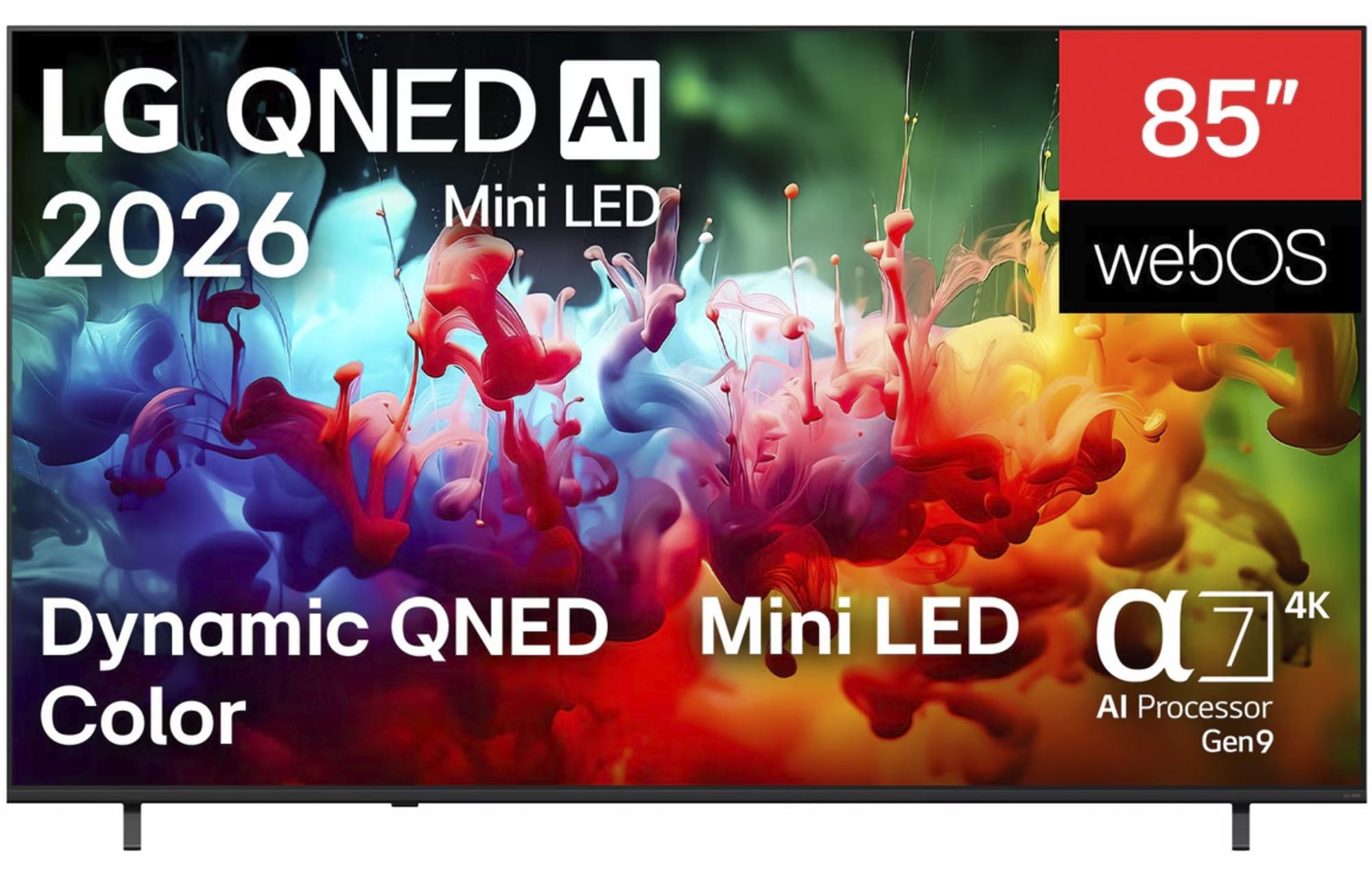 LG 85QNED7EB3A.AEUD, QNED-Fernseher, (UltraHD/4K, Triple Tuner)