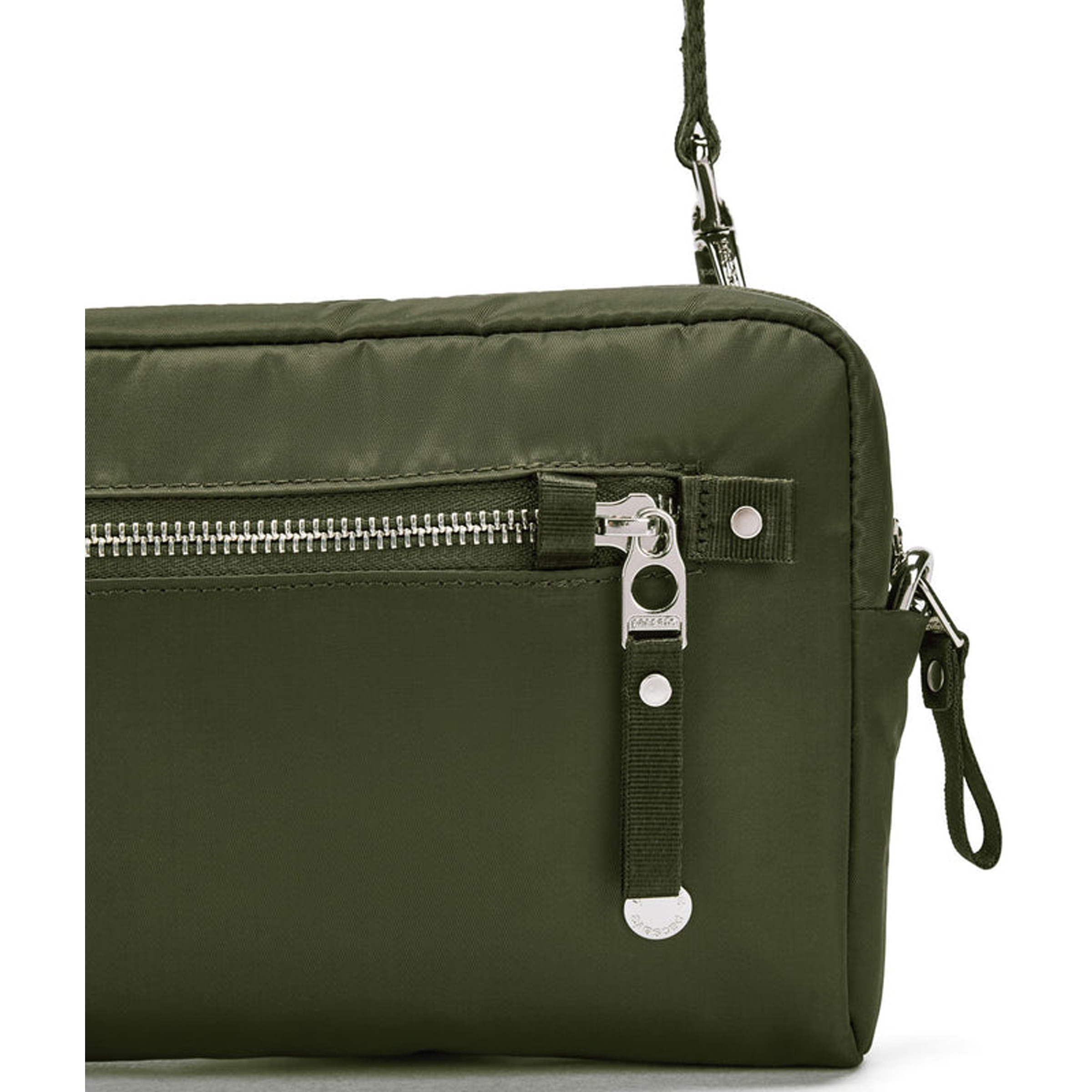 Pacsafe 3-in-1 Sling Damen Umhängetaschen olive Größe 1L Lifestyle