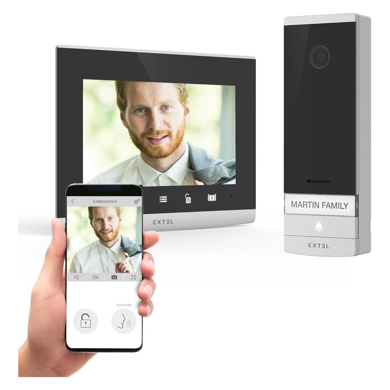 Extel Video-Türsprechanlage (Drahtgebunden, WLAN) (720324)