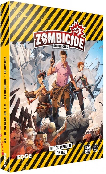 Edge Zombicide Chronicles Game Master's Screen - Kit du Meneur de Jeu