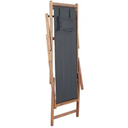 vidaXL, Liegestuhl, Malenen (Mit Armlehnen (1 Stück)) (127 cm)
