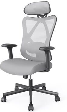 Furniture of America Mcintosh Contemporary Ergonomic Height Adjustable Desk Chair