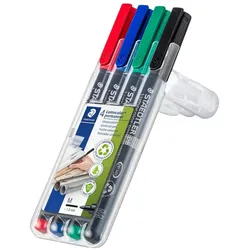 Staedtler, Marker, Folienschreiber (4x)