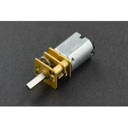 DFRobot Micro Metal Gearmotor 30:1, 700RPM, 1.2kgcm Drehmoment, 55mA Leerlaufstrom, 6V