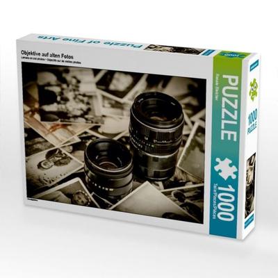 CALVENDO Puzzle Objektive auf alten Fotos | 1000 Teile Lege-Größe 64x48cm Foto-Puzzle für glückliche Stunden