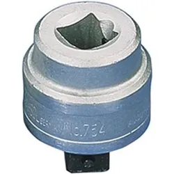 Gedore, Drehmomentschlüssel, 754-02 Aufsteckknarre 1/2" rechts (1/2")