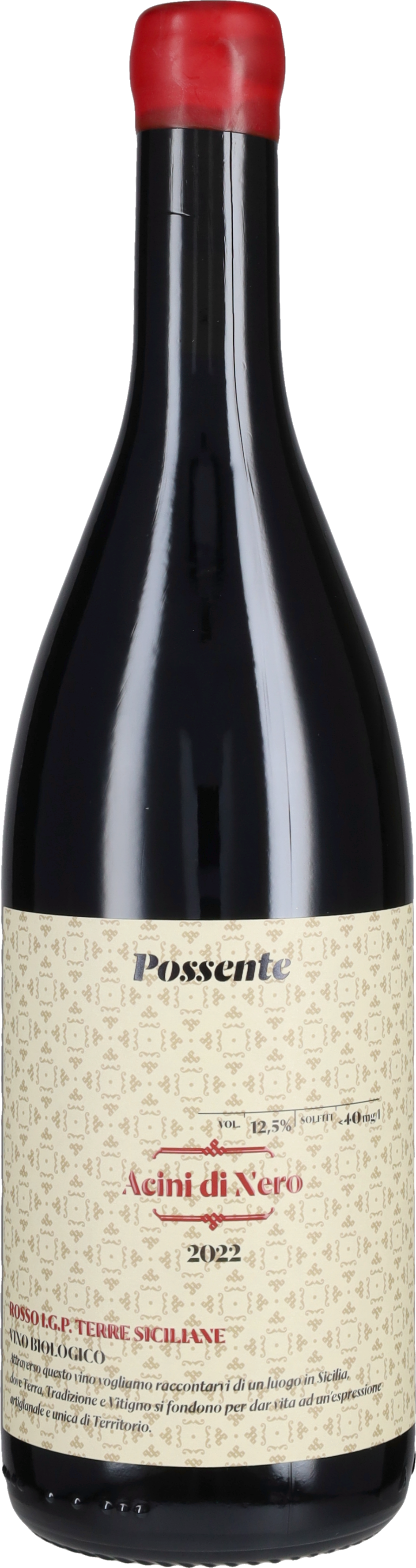 Possente Nero d'Avola 'Acini di Nero' 2022