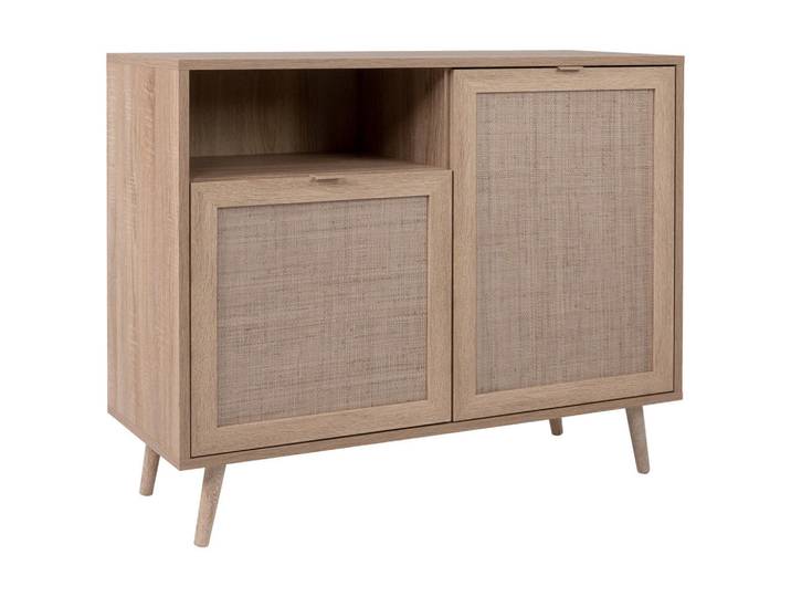 Mid.you Kommode, Sonoma Eiche, Holz, Eiche, 1 Fächer, 101.5x87x40 cm, Typenauswahl, Beimöbel erhältlich, Wohnzimmer, Kommoden & Sideboards, Kommoden