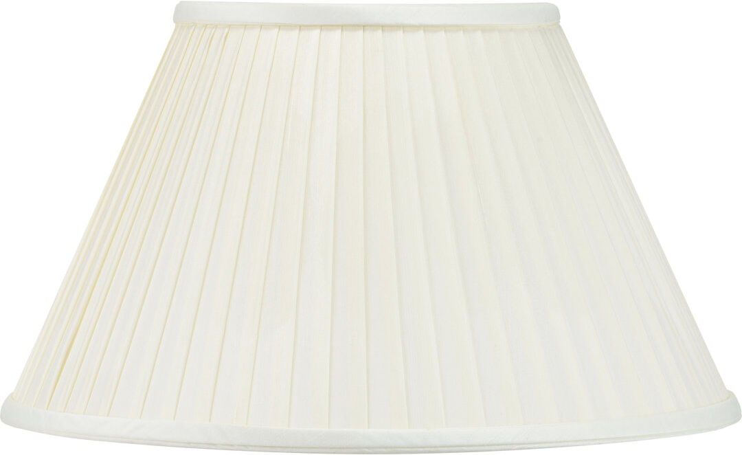 Ophelia & Co. Silk Pleated Empire Shade Almond 23cm H x 40cm W x 40cm D