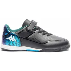 Kappa, Unisex, Fussballschuhe, Kombat Player EV IC (33), Blau, Schwarz