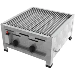 ChattenGlut, Gasgrill, Gasbräter 2-flammig mit Einzelne Edelstahlstäbe als Rost (7.30 kW)