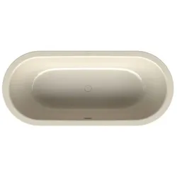 Bette BetteStarlet Flair Oval Badewanne 8774-001 pergamon, 178x78x42cm