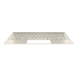 HP 928503-FL1 Gehäuse-Unterteil+Tastatur Gold 1 St.