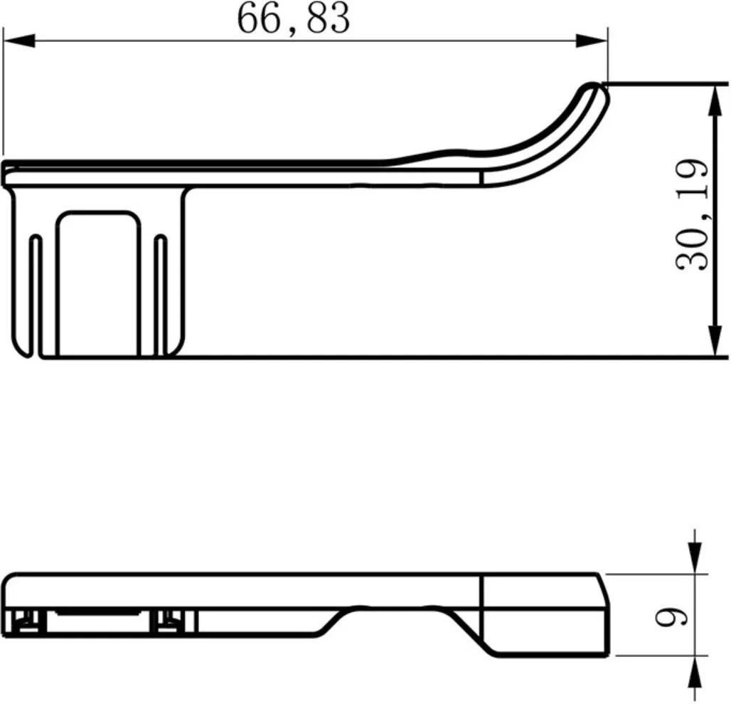INF Hot Shoe Thumb Grip kompatibel mit Fujifilm X-M5 — Aluminiumlegierung Schwarze Daumenstütze für spiegellose Kameras
