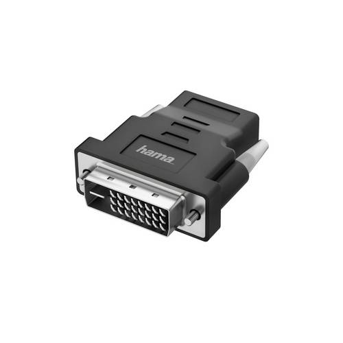Hama 00205169 Video-Adapter, DVI-Stecker - HDMI-Buchse, Ultra-HD 4K