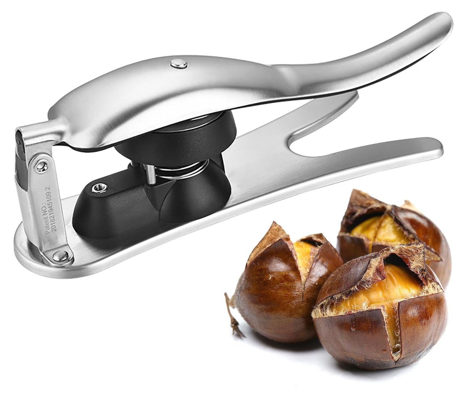Dripio RVS kastanjeklem ergonomische notenkraker