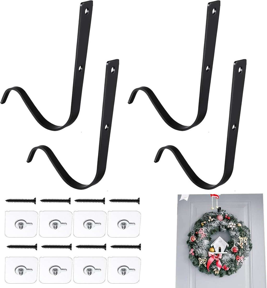 Slinger Kroon Hanger - Grote Stevige Entree Slinger Haak voor Decoraties