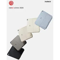inateck Keyboard Ace Touch iPad 11"/10,9" QWERTZ RGB graphit