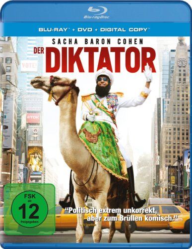 Larry Charles - Der Diktator (+ DVD + Digital Copy) [Blu-ray] - Preis vom 09.10.2026 07:28:09 h