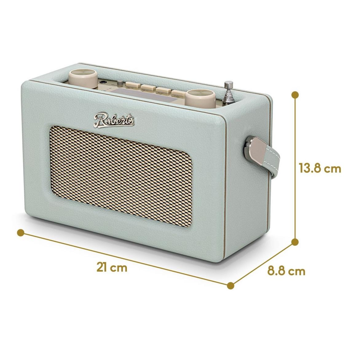 Roberts Revival Uno Solar Portable Radio (DAB, DAB+, FM, Bluetooth) (REV-UNOSOLARDEE)