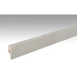 MEISTER Fußleiste Profil 8 PK Beton 7321 für Designböden - 2380 x 50 x 18 mm
