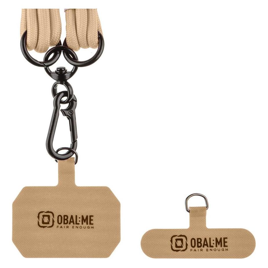 Obal:Me NeckTag Trio Phone Strap Khaki (57983126820)