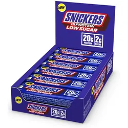 Snickers - Low Sugar High Protein Bar Riegel - Karton 12 x 57g
