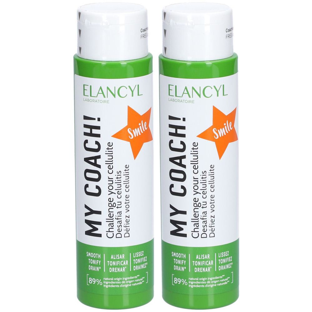 Elancyl My Coach Défiez votre cellulite x2 2x200 ml Gel