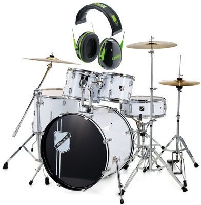 Millenium Focus 22 Drum Bundle White Weiß
