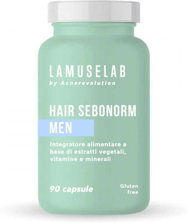 Lamuselab Hair Sebonorm Men Integratore Capelli Uomo 90cps