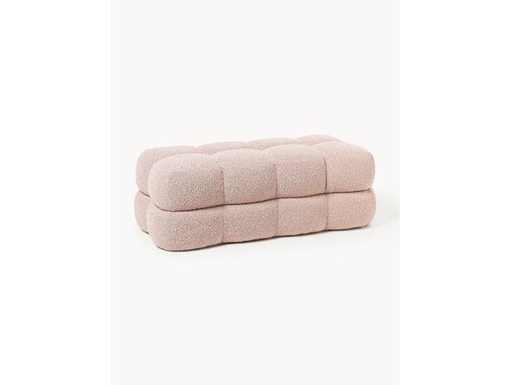 Banc rembourré en bouclette Ellie