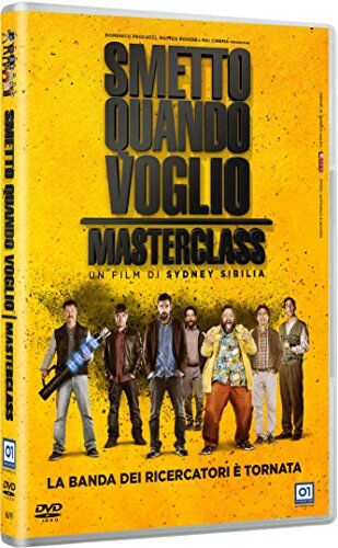 Sibilia Sydney - Smetto Quando Voglio - Masterclass (1 DVD) - Preis vom 08.10.2026 07:26:42 h