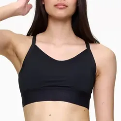 Kari Traa BH Fröya Wool Sports Bra Schwarz Polyester Large Damen