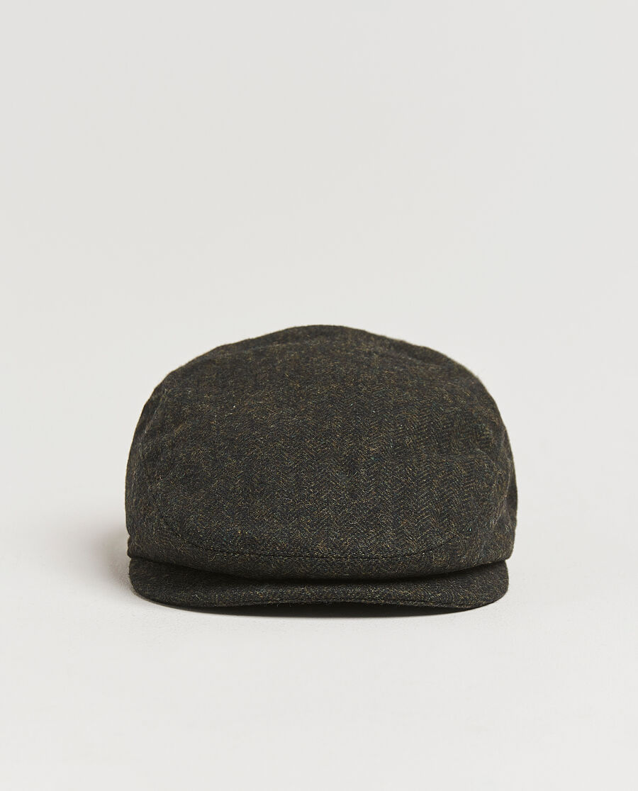 Barbour Lifestyle Barlow Herringbone Cap Olive men L Grøn