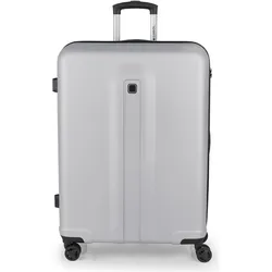 Gabol 4-Rollen Trolley 76 cm, Koffer, Silber
