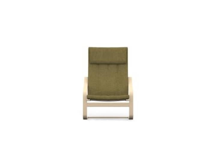 comfortly Housse pour fauteuil enfant Poang Enjoy Lux-Moss Tissu doux\, durable et hydrofuge