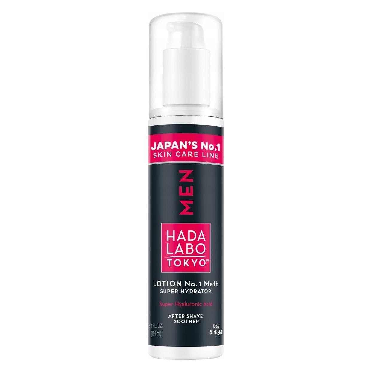 Hada Labo Tokyo Men Lotion No.1 Matt Super Hydrator Hyaluron Serum Kosmetik für Männer (150 ml) (53055186)