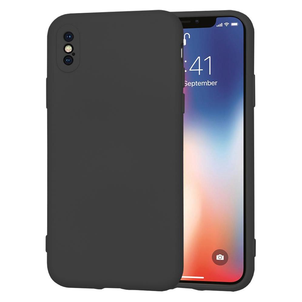 Techsuit - SoftFlex - iPhone X / iPhone XS - Black (Apple iPhone X, Apple iPhone XS) (56355796)