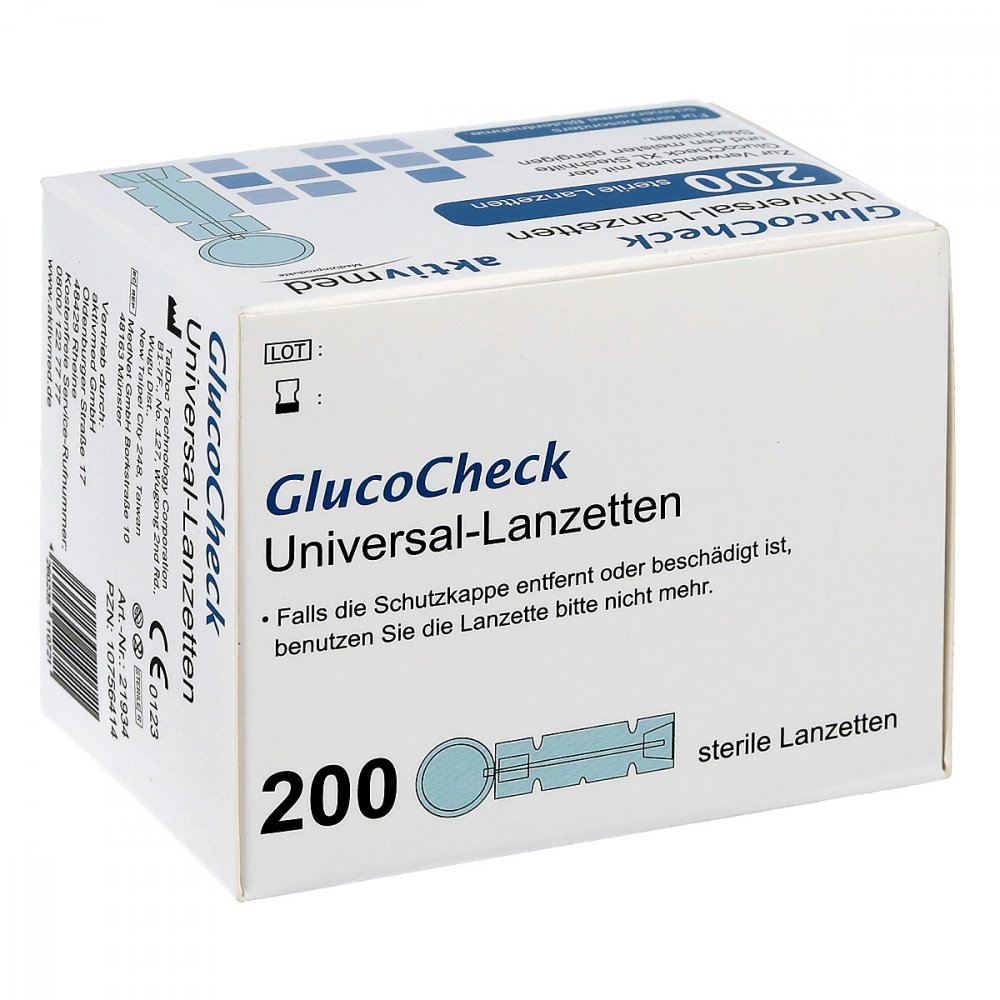 Aktivmed GmbH Gluco Check Lanzetten Universal 10756414