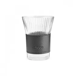 Karaca Leder Cool Touch Latte Glas 210 Ml Schwarz