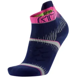 SIDAS Run Ultra - Langstreckenlaufsocken - blau/pink - 40