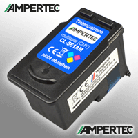 Ampertec Tinte ersetzt Canon CL-561 farbig