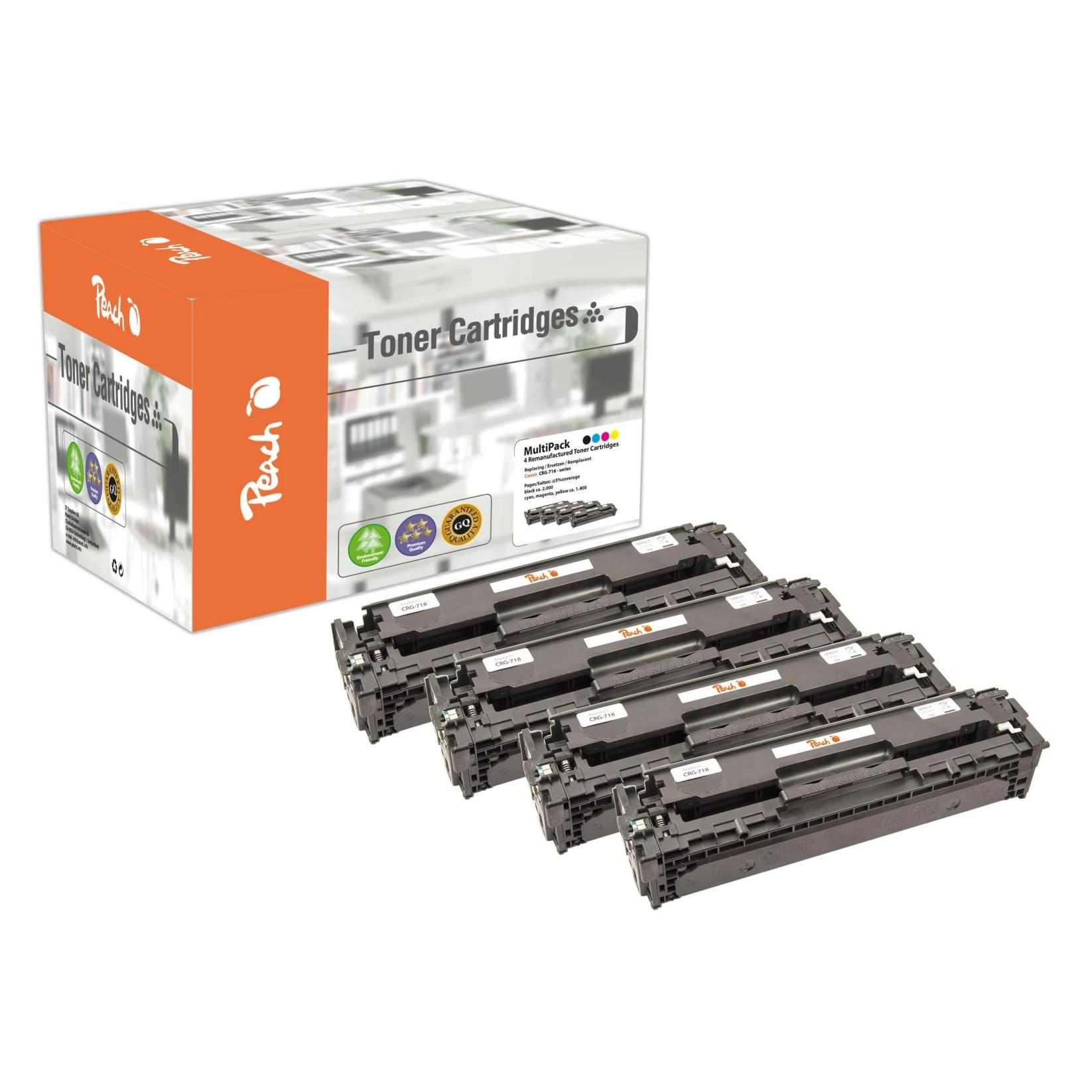Peach CRG-718 MultiPack (C, M, Y) (0F111828)