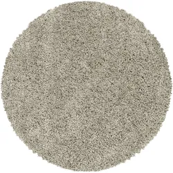 TEPPICH Hochflor SPREE in Natur, einfarbig, Ø 160 cm