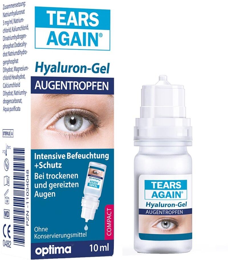 Tears Again Gel Augentropfen Hyaluron 0,3 %