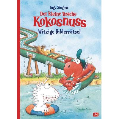 Der kleine Drache Kokosnuss – Witzige Bilderrätsel, Gebundene Ausgabe von Ingo Siegner, CBJ, 978-3-570-17850-8