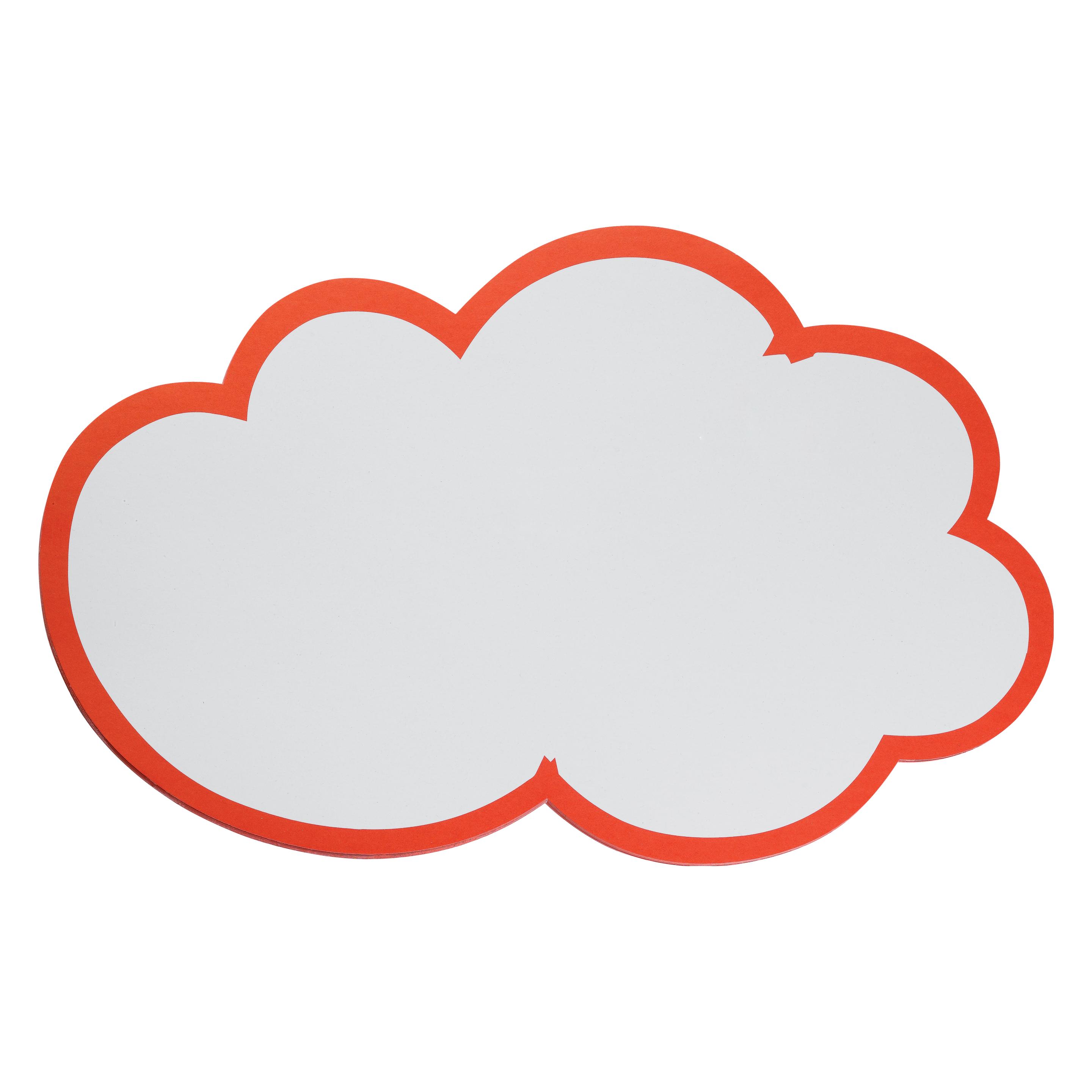 Franken Moderationskarte Wolke selbstklebend (MKS51)