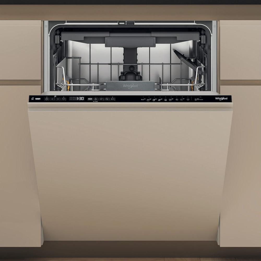 Whirlpool WH7IA15AM6L0, Voll integriert, Standardgröße (60 cm), Schwarz, Tasten, 1,3 m, 1,55 m